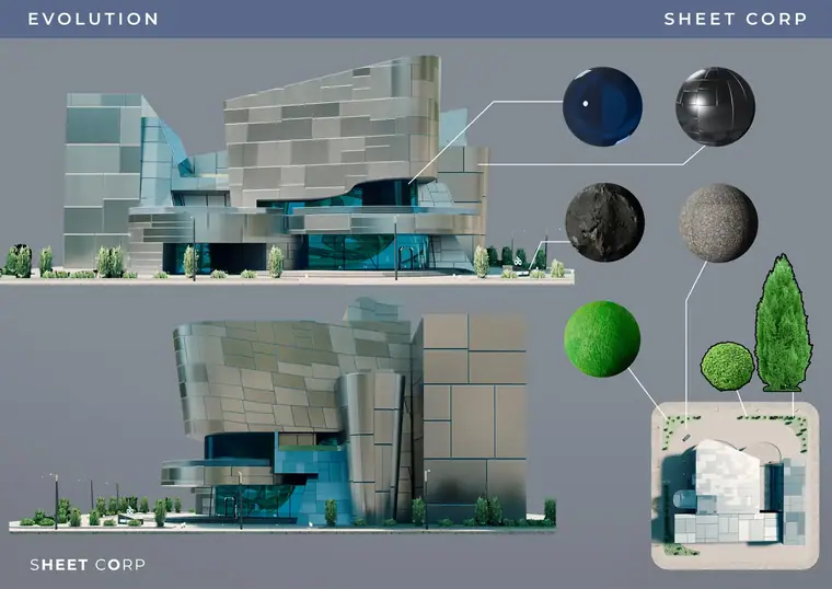 Evolution, sheet corp, desglose 01