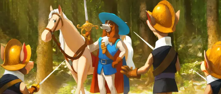 Dogtanian and the muskehounds 3rd act, 01