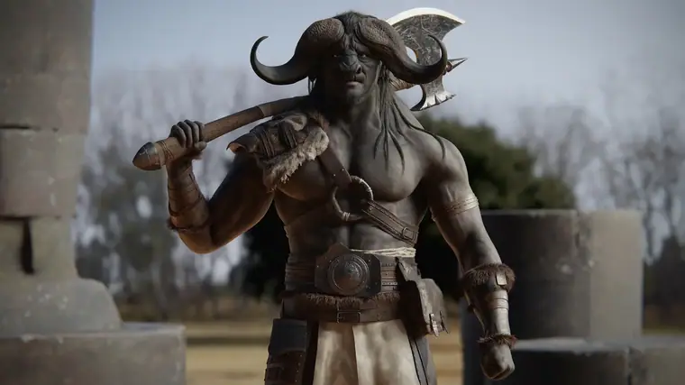 Kaz the minotaur, 01