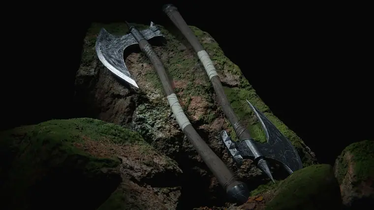 Kaz the minotaur axe, 01