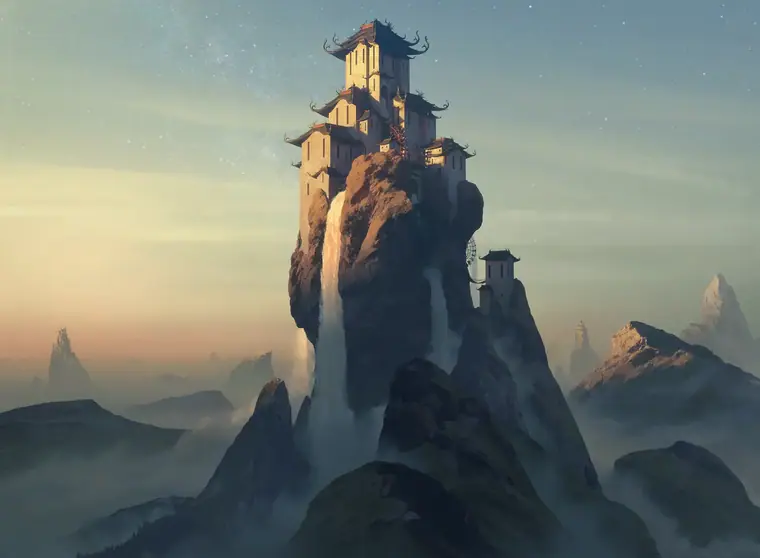 Mystic monastery, 01
