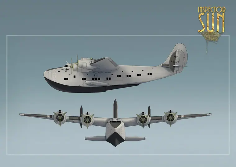 Inspector sun, pan am clipper
