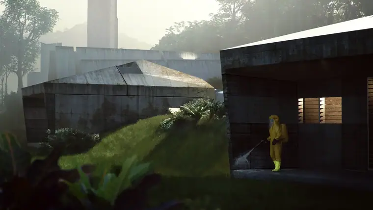 Prodigy research facility exterior, 04