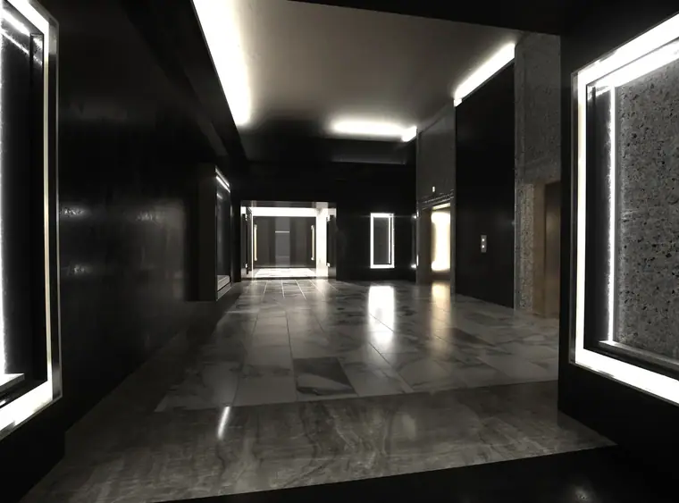 Prodigy tower lord apartment and corridor, 01