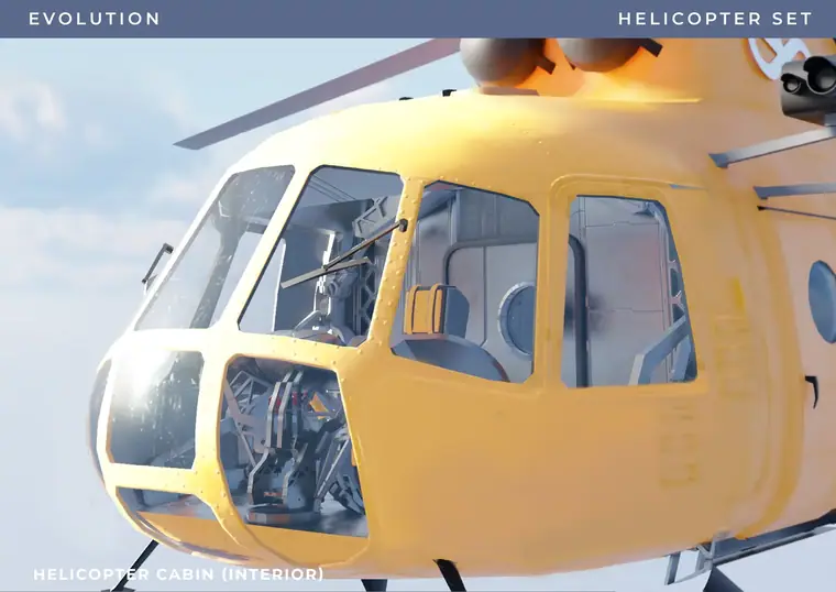 Evolution, set helicóptero, 02