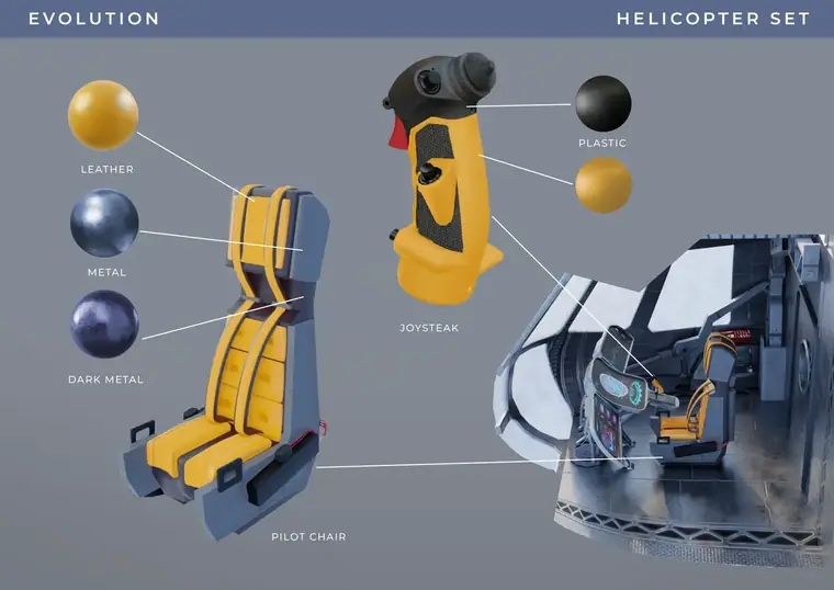Evolution, set helicóptero, 06